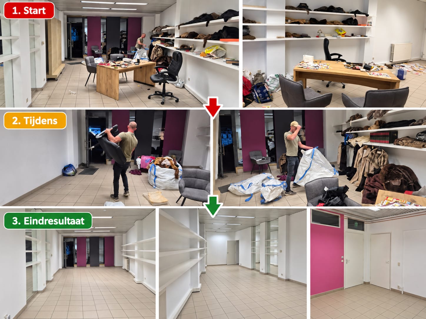Spoedontruiming van woning of bedrijfspand in Belgisch Limburg – snel leegmaken en afval afvoeren door JSM Ontruiming